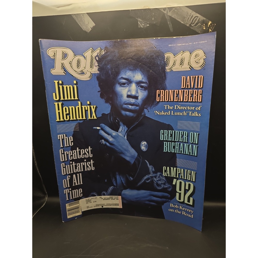 Rolling Stone February 6, 1992 Jimi Hendrix Cover First Print Original